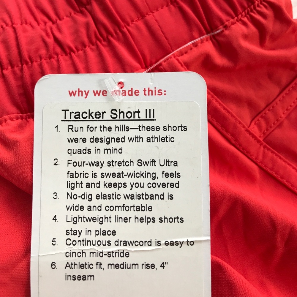 • Lululemon • Tracker Shorts Alarming New - Picture 6 of 6