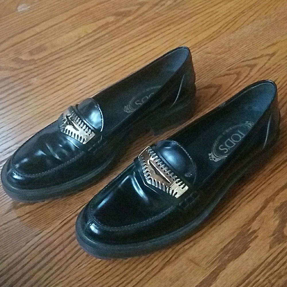 TOD'S Moccasin in leather