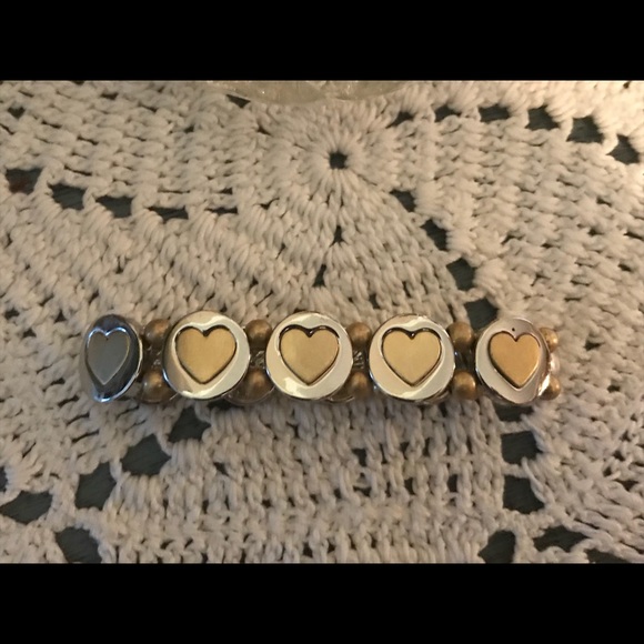 Lia Sophia Stretch Heart Bracelet - Picture 2 of 5