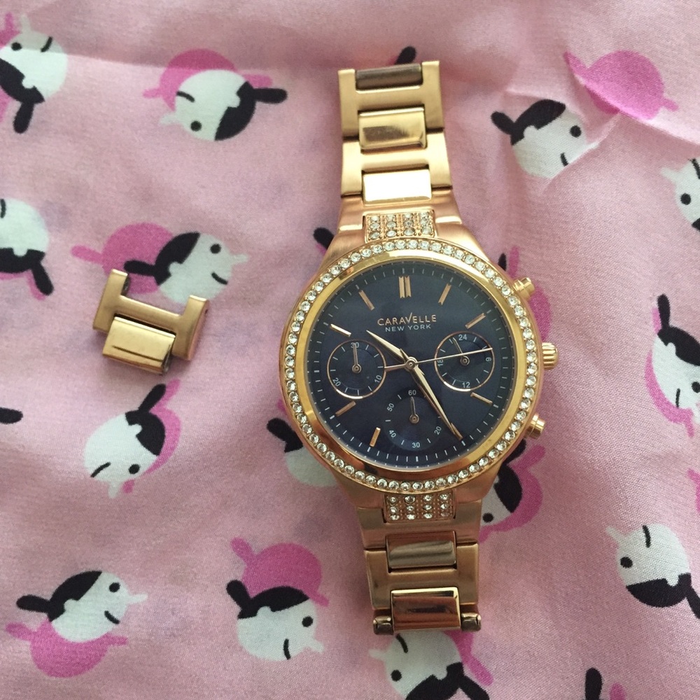 Caravelle NY by Bulova Rose Gold Watch