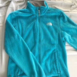 Aqua Blue Fleece Northface