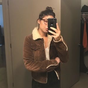 Abercrombie and Fitch brown jacket