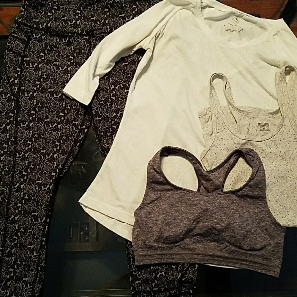 4-Piece activewear set:medium