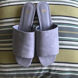 Lilac mules