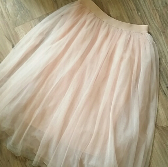 ❤XL NWT HAUTE MONDE PINK TULLE SKIRT - Picture 2 of 3