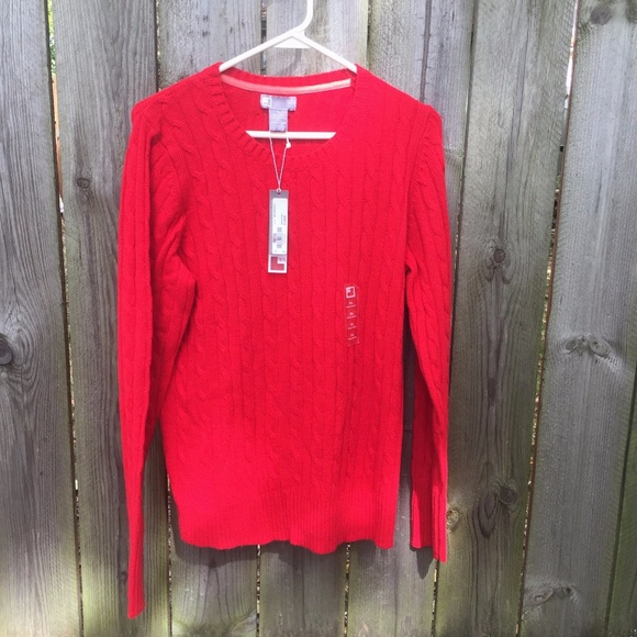 jcpenney red sweater dress
