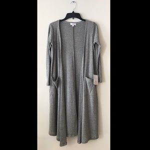 LuLaRoe NWT Sarah in heathered gray XS