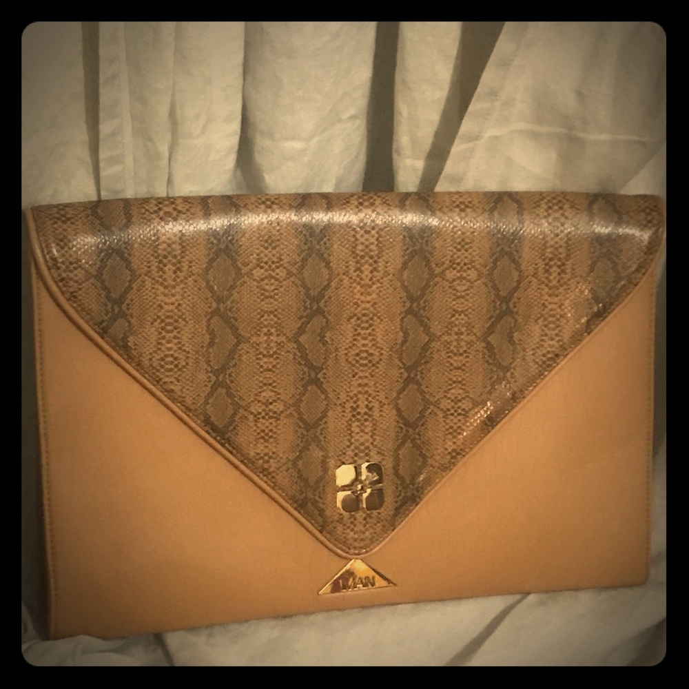Beautiful IMAN Clutch