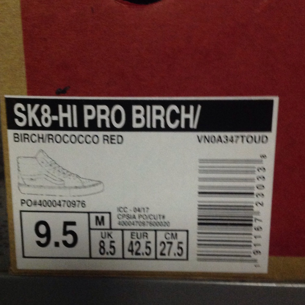Vans Sk8 Hi Pro NEW - Picture 3 of 4