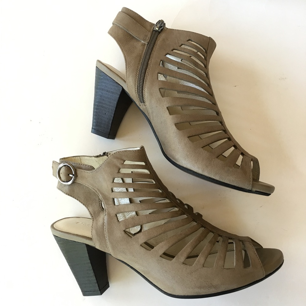 NEW GERRY WEBER sandal ankle taupe bootie boot 42