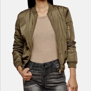 plus size olive green bomber jacket