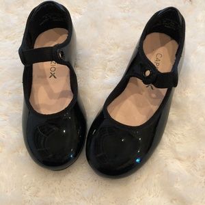 Capezio Black Patent Leather Tap Shoes