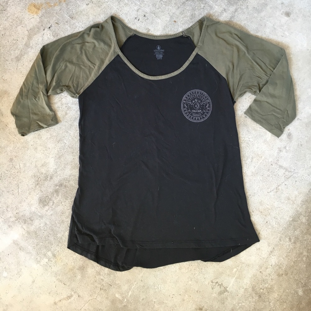 Volcom baseball tee