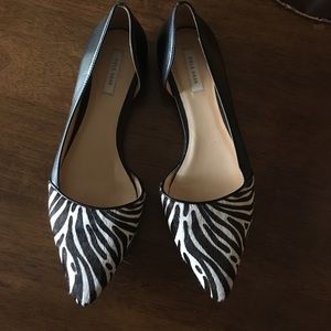 Cole Haan Amelia Zebra Print flats size 7