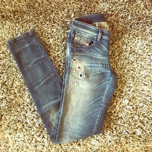 Diesel Getlegg Slim-Skinny low waist jeans