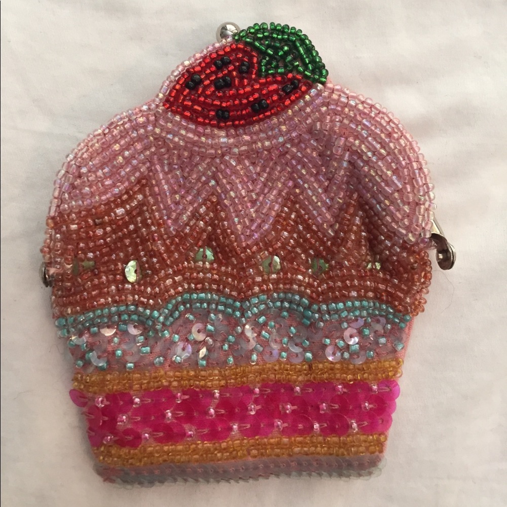 Cupcake coin purse