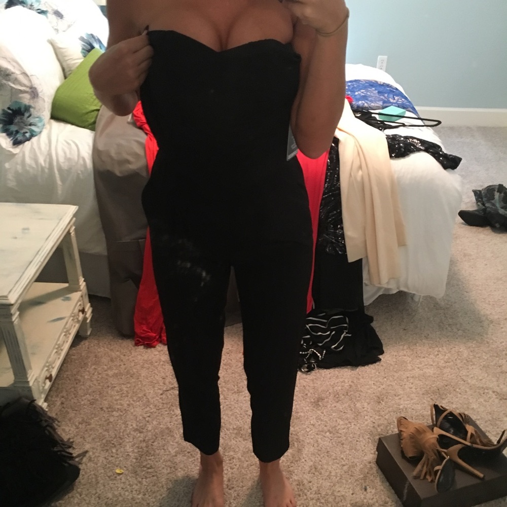 Express Strapless Jumpsuit