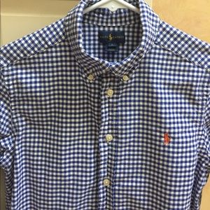 Boys Polo Button Down Dress shirt