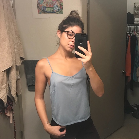 Light blue sheer Cami - Picture 1 of 4