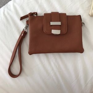 Charming Charlie Brown Wristlet