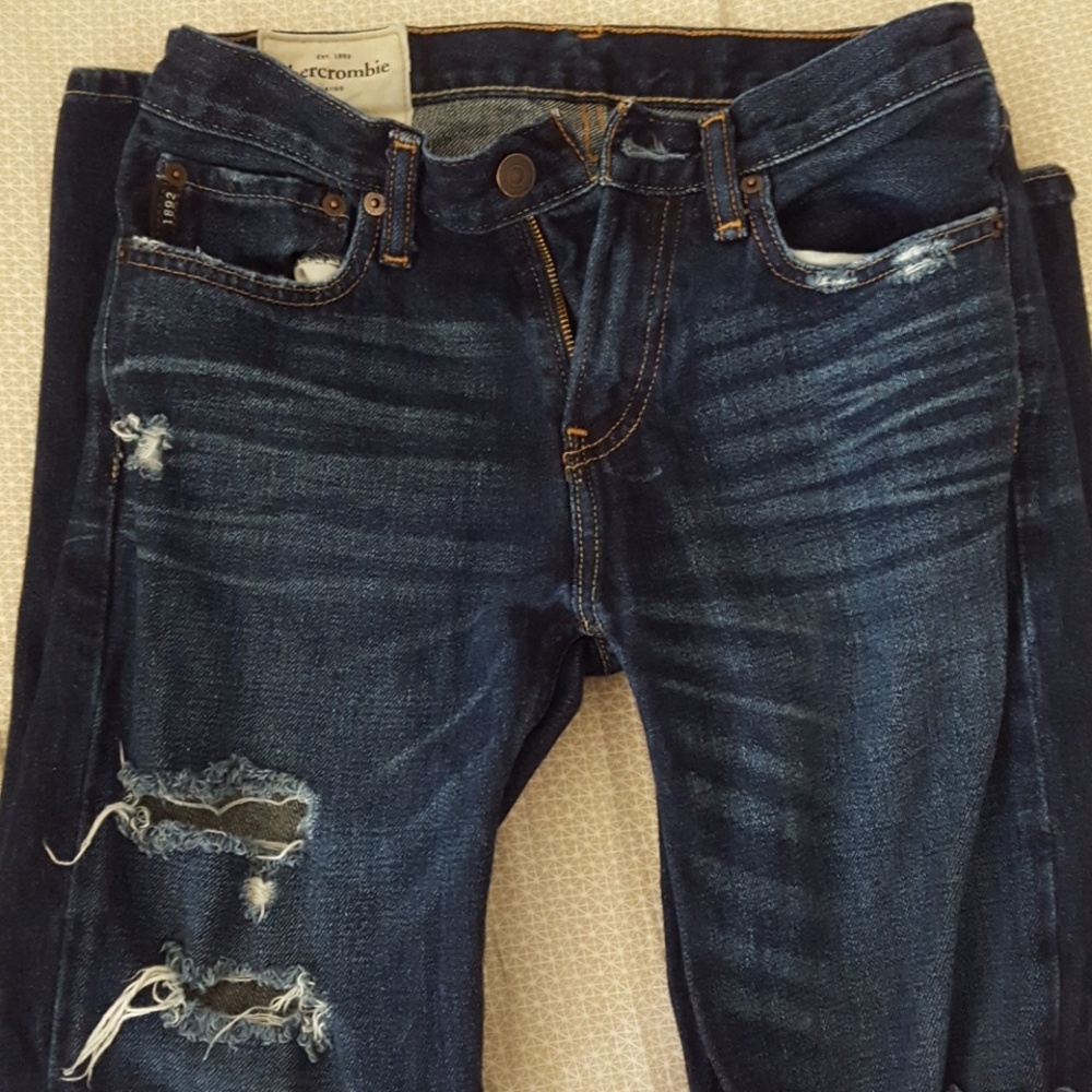 Boys Abercrombie and Fitch jeans