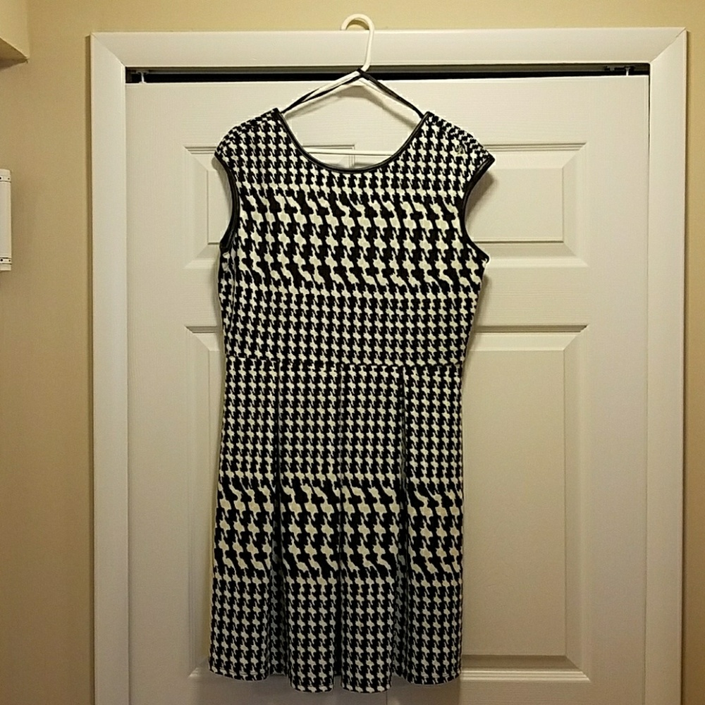 Tiana B  Black and White Dress