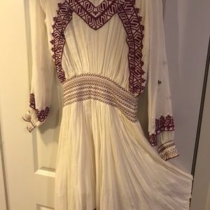 Free people hi-lo bohemian dress