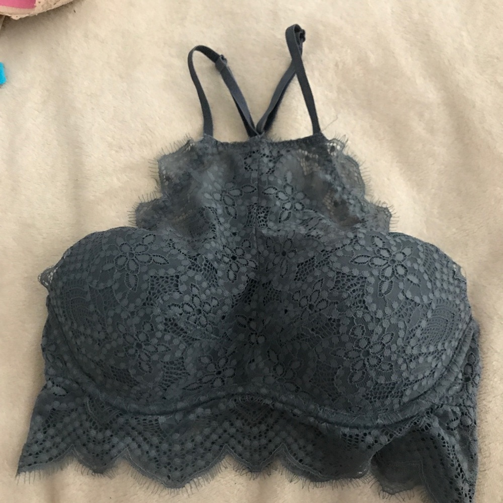 VS PINK eyelash lace bralette