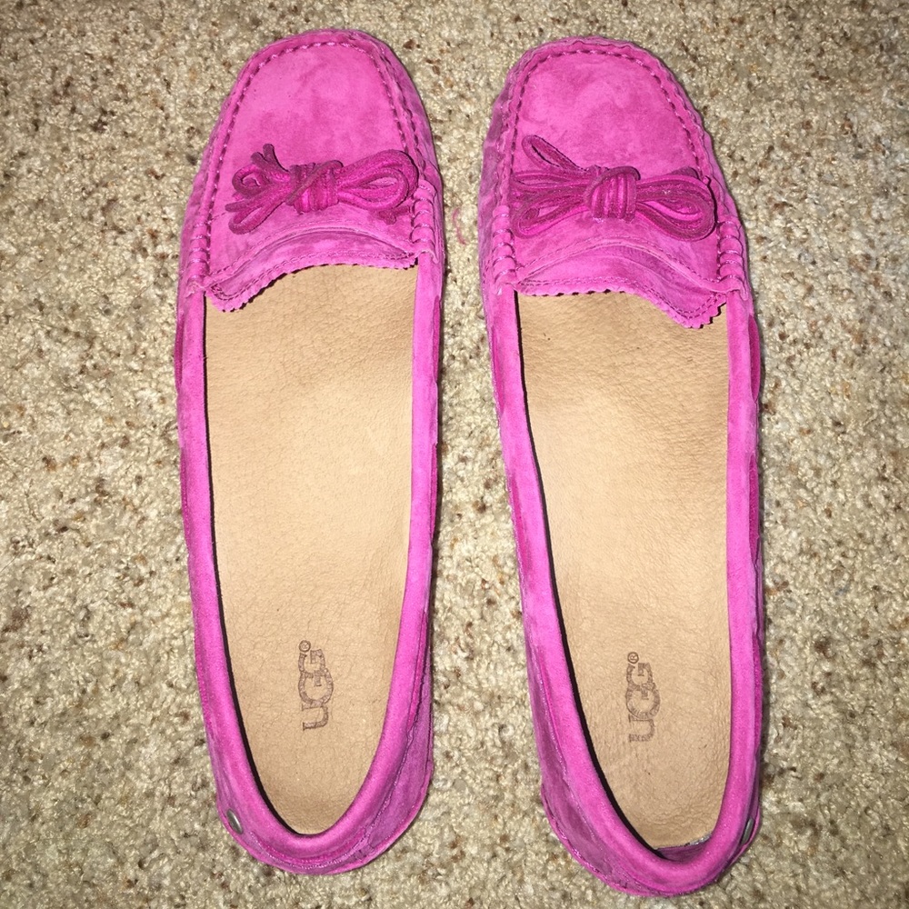 Ugg shoes • size 9 • bright pink • worn 3 times