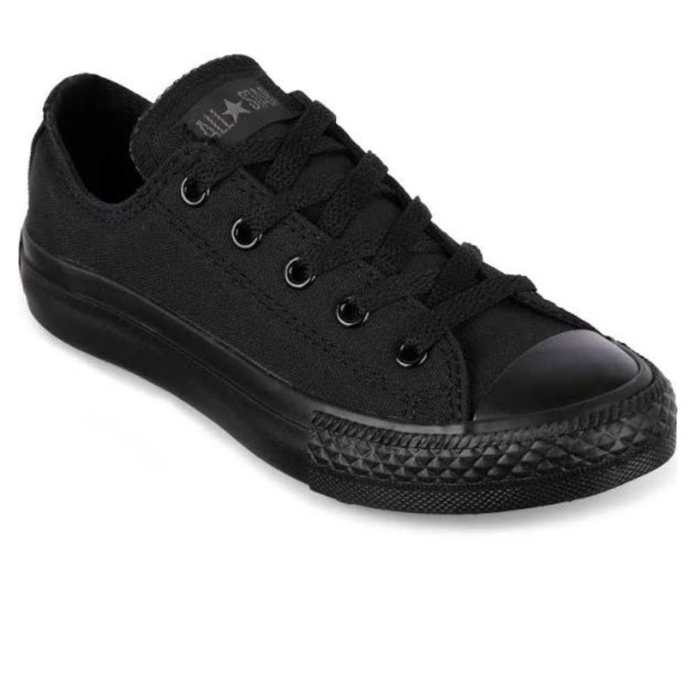 All-black classic converse