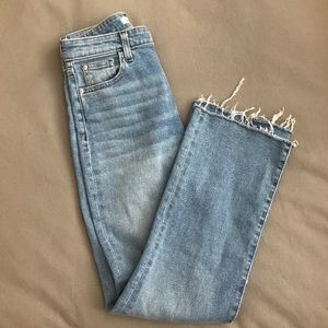 Cropped denim