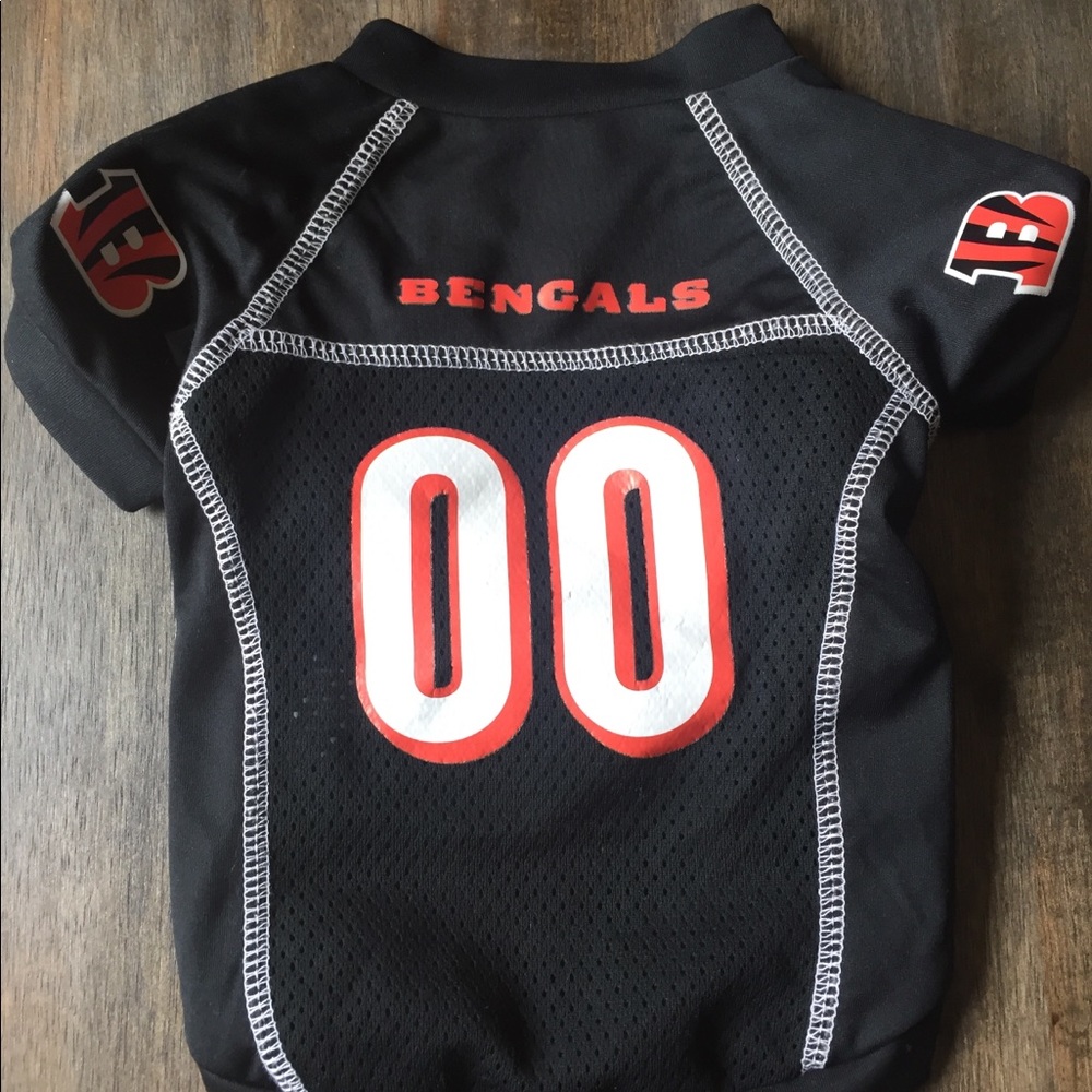 Bengals pet jersey