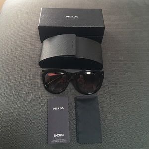 Prada cat eye sunglasses