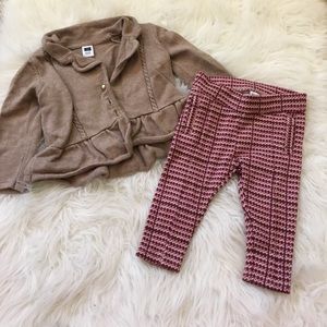 Janie and Jack cardigan pant set