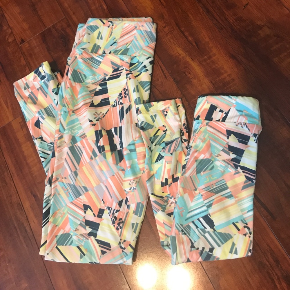 Lularoe “mommy and me” matching set.