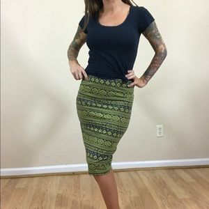 Aztec / Tribal pencil skirt " Cassie "