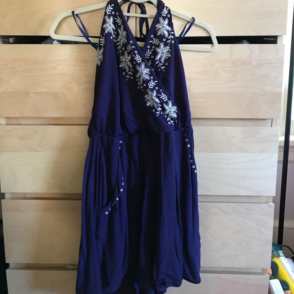 Transitional romper! Dark blue