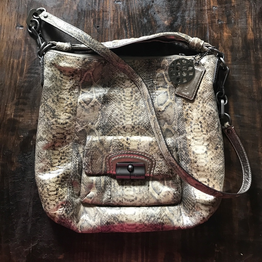 Coach Python Purse