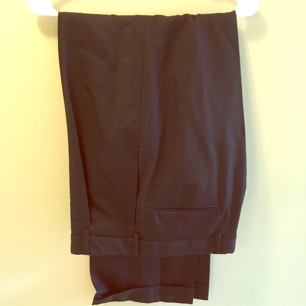 Men's dress black pants