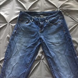American eagle skinny kick jeans