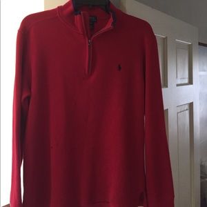 Ralph Lauren Sweater-Size L(14-16) Red