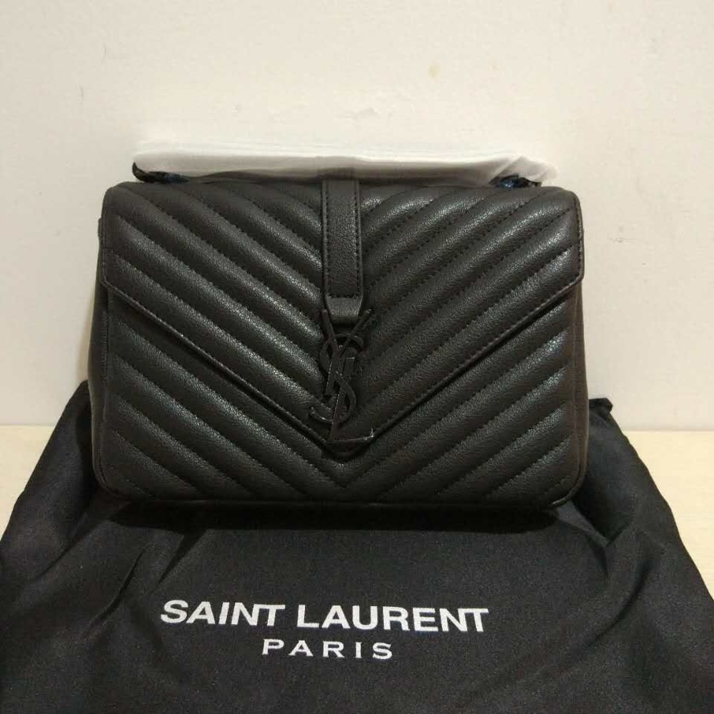 Black Chevron College Bag