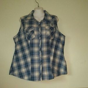 Harley Davidson snap vest