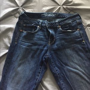 American eagle skinny kick jeans