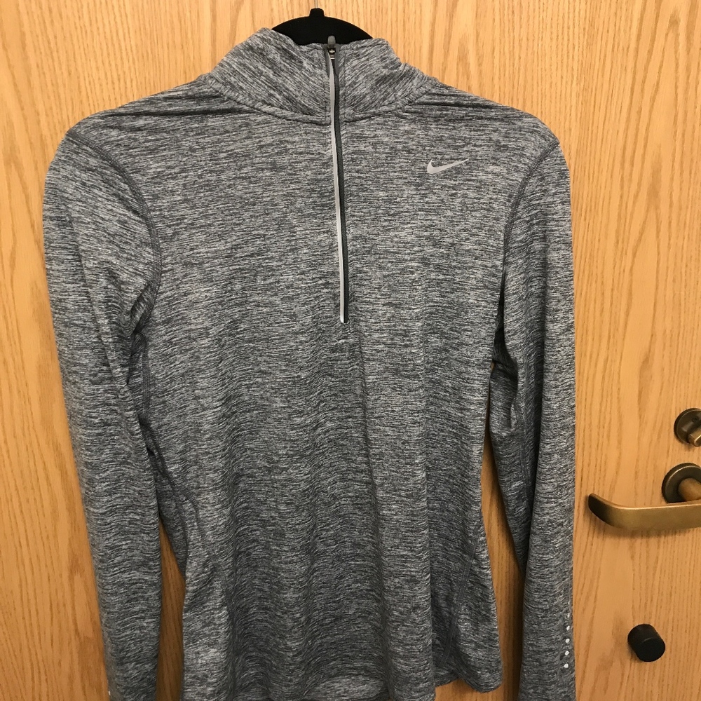 Nike Grey Zip UP
