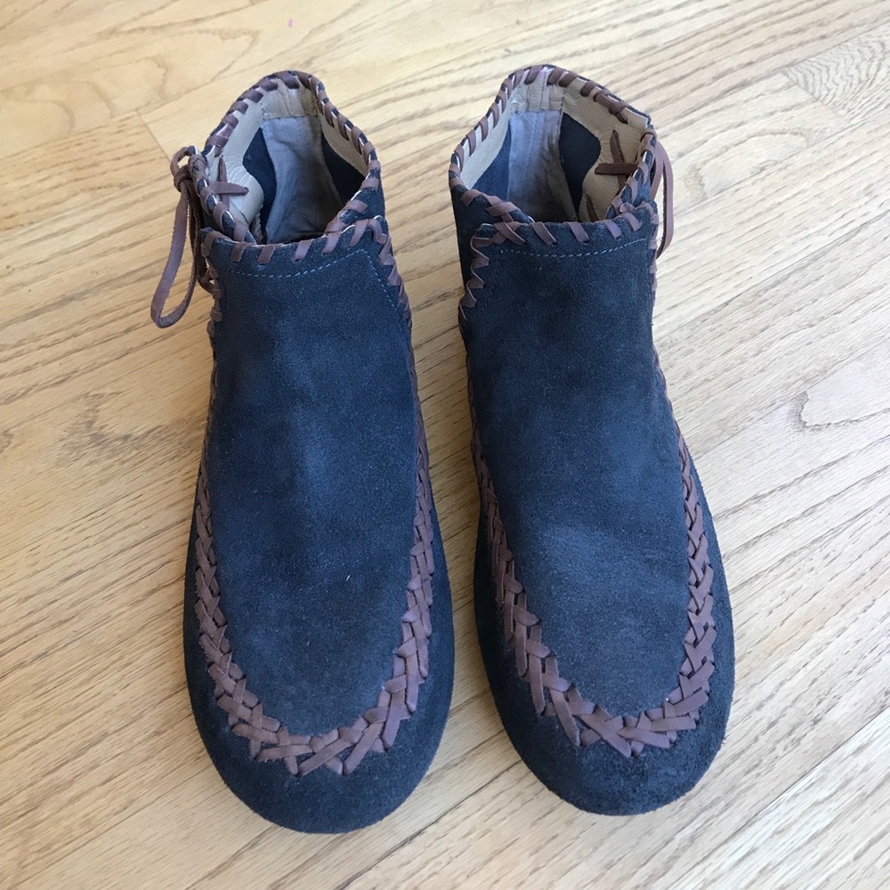 Latigo suede booties