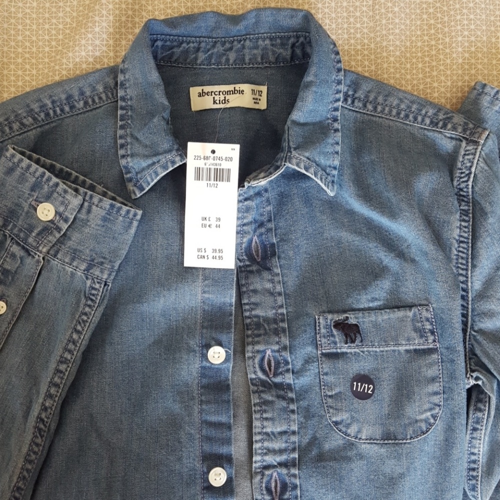 Abercrombie Kids denim shirt