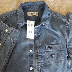 Abercrombie Kids denim shirt