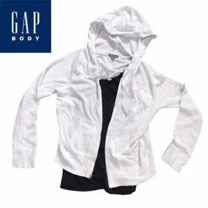 GAP Body Lightweight White Sweatshirt