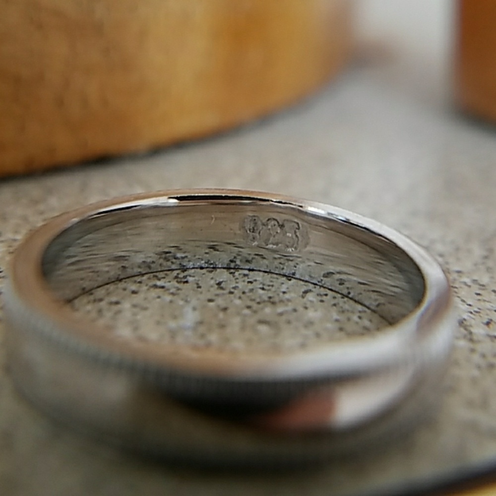 3mm 14k Gold plated Wedding Band - Picture 6 of 7